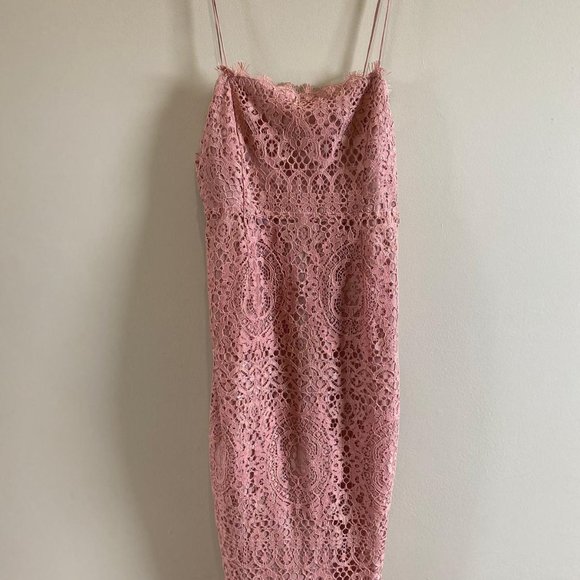 Midi Length Lace Pencil Dress from ASOS - Picture 3 of 4